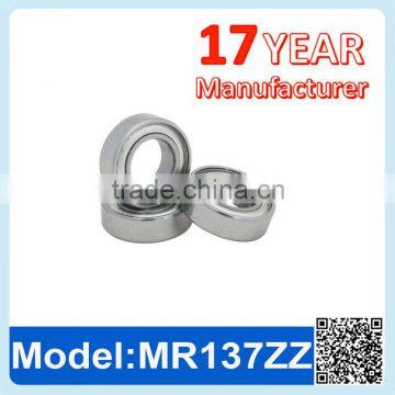 MR137 ZZ RS Miniature Ball Bearing Deep Groove Ball Bearing