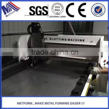 China factory supply stainless steel plate v-grooving machine