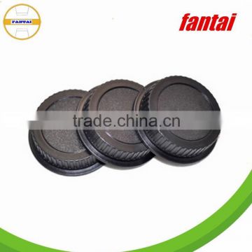 Manufacture rubber black camera lens cap with digital camera