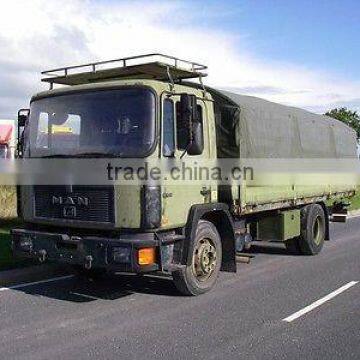 USED TRUCKS - MAN 13.192 4X2 EXARMY FLAT BED TRUCK (LHD 6148)