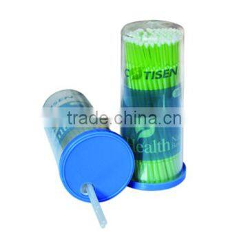 dental micro brush dispenser/micro brush holder