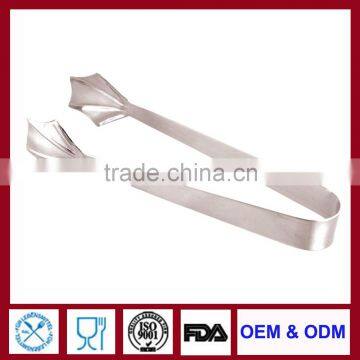 Silver Gold Plated Stainless Steel Ice Tong Ice Tongs Antique Ice Tongs for Bar Party Household Restaurant Hotel From Factory