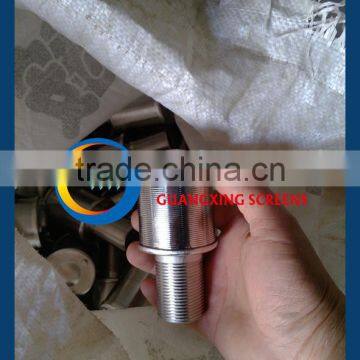 Stainless Steel 316 Johnson Type Wedge Wire Screen Filter Nozzles With Slot 0.25mm for Water Treatment photo-4