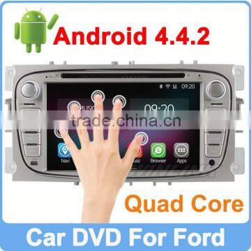 Ownice 7" touch screen for ford focus with Quad Core Pure Android 4.4.2 Support DVR OBD Built-in Wifi