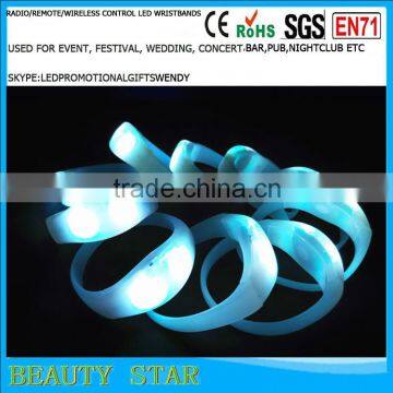 Hot Selling Led Bracelet Logo,customized Led Bracelet Logo,radio/remote/wireless Led Bracelet Logo for Party,festival photo-4