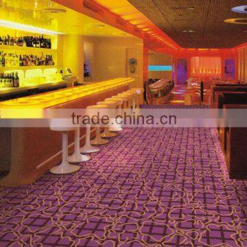 Wool and nylon materials Fire-resistant Night club carpet