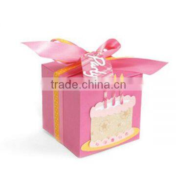 self-design birthday cake paper box