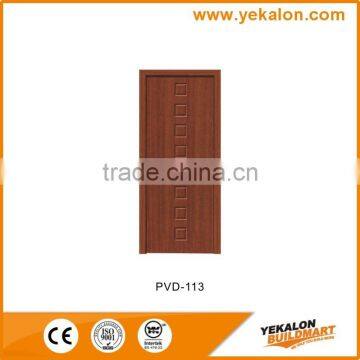 Yekalon Popular design MDF door Interior Door Flush series flush MDF door designs