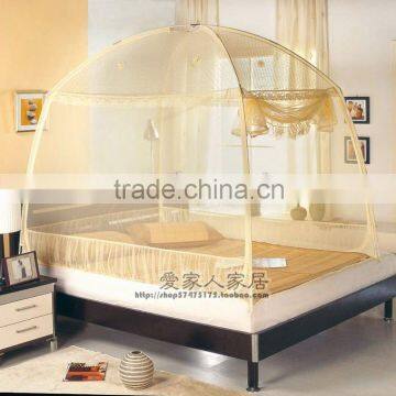 Fold with two doors mosquito nets