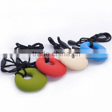 Baby Jewelry Silicone Fashion Jewelry Chewable Baby Pendant