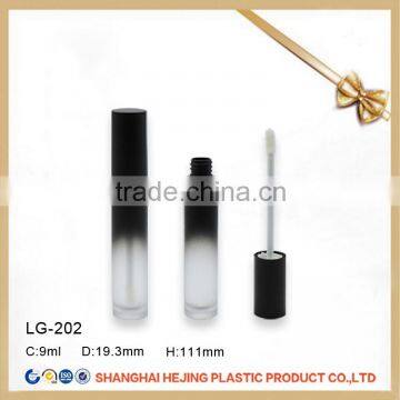 9ml lip gloss container with shadow finish for liquid lipstick use