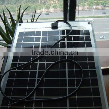 30W Semi flexbile solar monocrystalline silicone