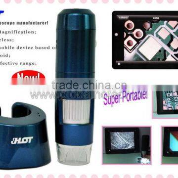 HOT 200 polarizing wireless microscope work on mobile phone and tablet PC