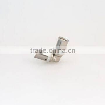 16mm high quality brass chrome plated elbow pipe fitting