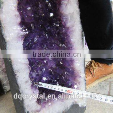 Wholesale amethyst crystal Geodes for decoration,brazil amethyst geode