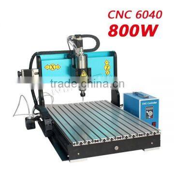 CNC machine 800W/AC220 CNC6040 name plate / cnc metal engraving machine