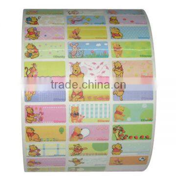 Colorful sticker printing with FREE Samples GZSC-AS030