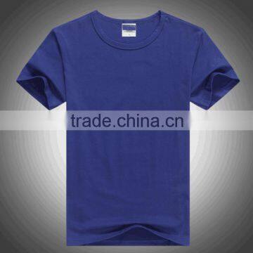 Wholesale Blank Plain Dark Blue 100% Cotton T Shirt