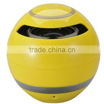 active round shape wireless mini ball portable speaker