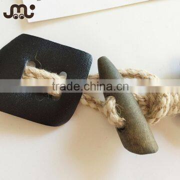Vintage classical style handmade wooden coat buttons