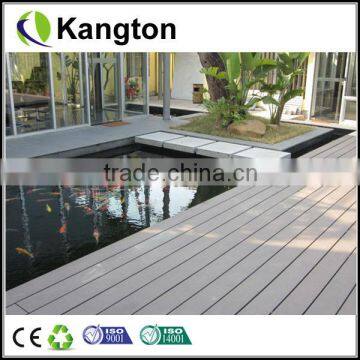 Outdoor WPC Flooring Grooved Anti-slip