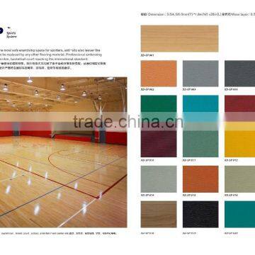 vinyl flooring sports flooring