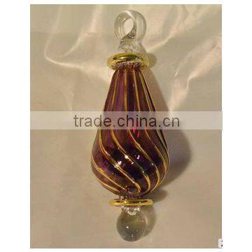 Hot selling 14 k gold Glass Egyptian Christmas Ornaments