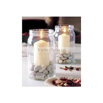 Wholesale Eco Friendly White Glass Candle Holder for Decoration photo-5