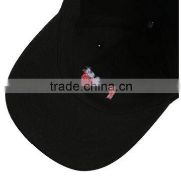 2016 Guangzhou China Factory 100% Cotton Metal Buckle 2d Embroidery Curved Brim Custom Men High Quality Flex Fit Hats photo-3