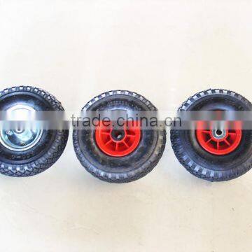 China Pneumatic 10 inch rubber wheel for wheelbarrow tyre