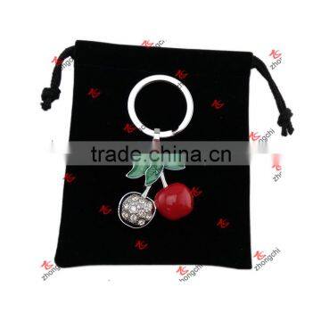 Black Velvet Pouch Jewelry Logo Bags for Christmas Gifts Jewellery bags (PLB51204)