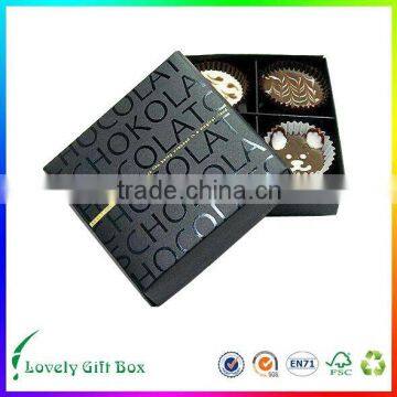 two piece colorful biscuit packaging box