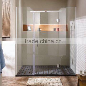 Top cover shower room and bathroom ceiling with shower door handle