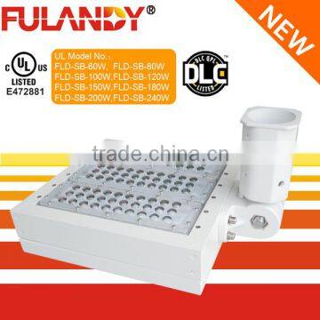 Outdoor LED Shoe Box Light 120w 150w 180w 200w With DLC Certificate 5 Years Warranty & MeanWell Driver & LED CHIP photo-2