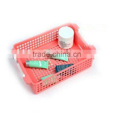 Multi-color Big Size Smile Face Plastic Storage Basket photo-4