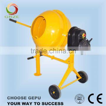 Horizontal Type Portable Mini Cement Mixer Machine With Bar Operation for Sale photo-4