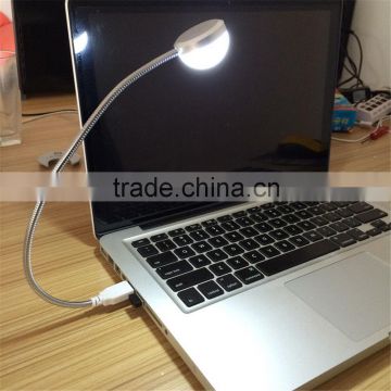 2016 new wholesale flexible USB 3LED Reading Lamp Light For Laptop Notebook Computer