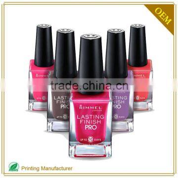 Small Size Stickers Custom Labels For Nail Polish With LOGO Printing