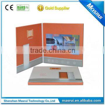 2015 New arrival 7.0 Inch LCD Advertising Card Video Mailer for Marketing