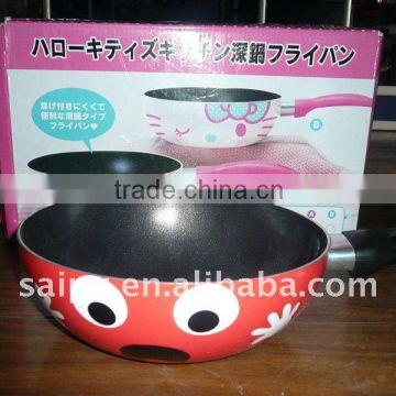 20.5cm mini aluminum wok