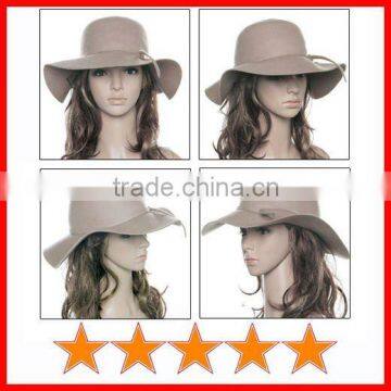 Cheap wool ladies felt hats (SU-FH0022)