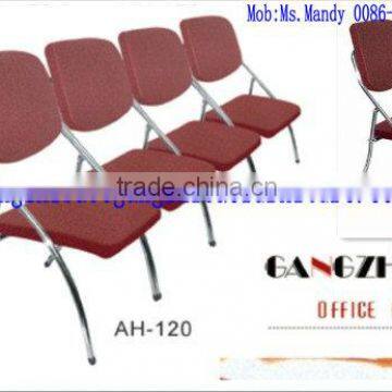 fashion fabric folding waiting room chair with four legs AH-120