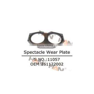 SPECTACLE WEAR PLATE OEM 261122002 Concrete Pump spare parts for Putzmeister Sany