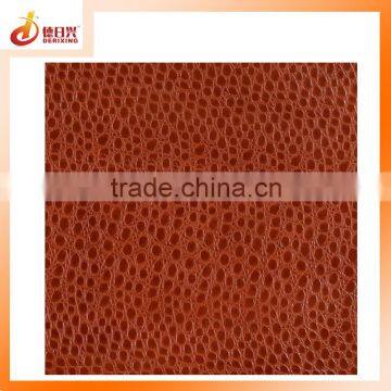Lichee Pattern Matt Surface Good Heat Stability PVC Synthetic Leather Bags Finishing Agents