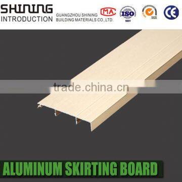 high quality cheap aluminum skirting line baseboard