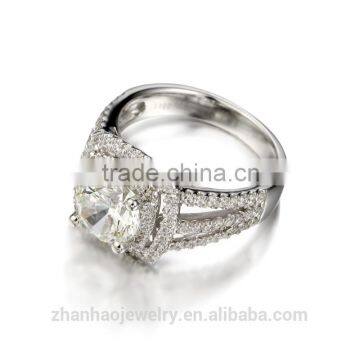 2013 trendy ring aaaaa cubic zirconia party ring design