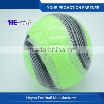 Official size 5 PU machine stitched promotion football soccer ball