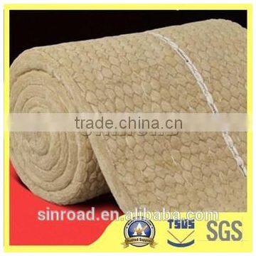 Building Material Basalt Rock Wool Insulation Blanket Wire Mesh