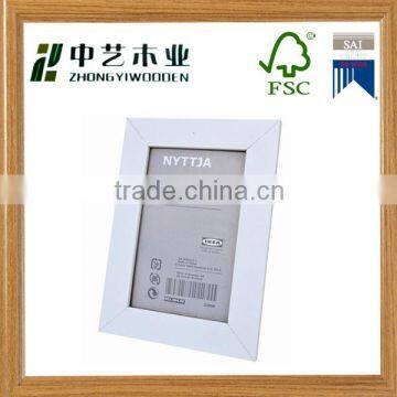Crafts decoration home decoration high quality customized wooden photo picture frame wholesale