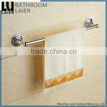 Grooming From India Zinc Alloy Chrome Finishing Bathroom Sanitary Items Wall Mounted Single Towel Bar